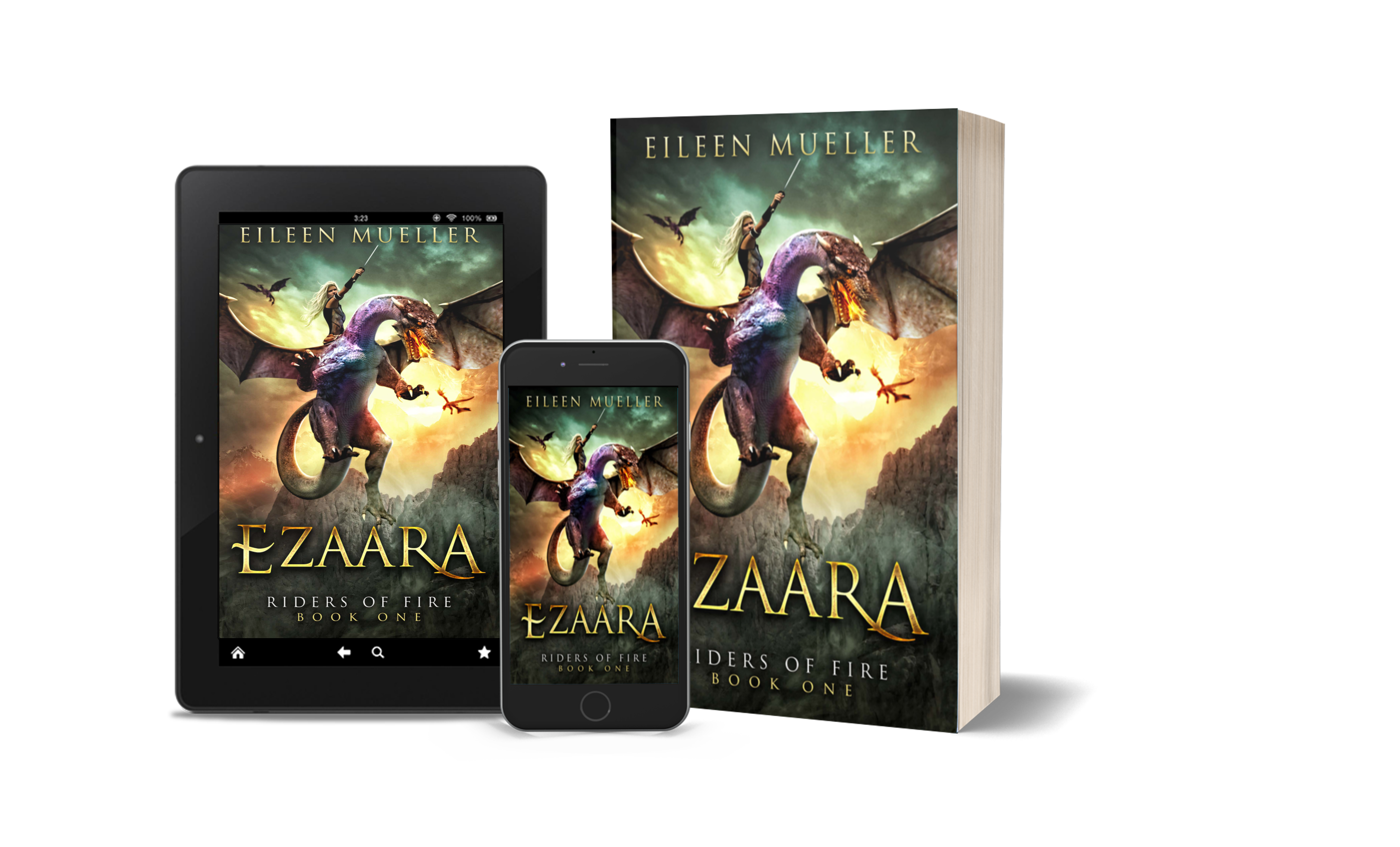Ezaara, Riders of Fire book 1 by Eileen Mueller
